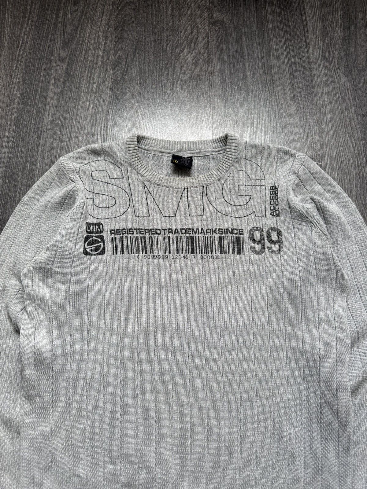 Japanese Brand Y2K Smog Dolce Gabbana / Diesel Style Avantgarde Sweater Size US S / EU 44-46 / 1 - 2 Thumbnail