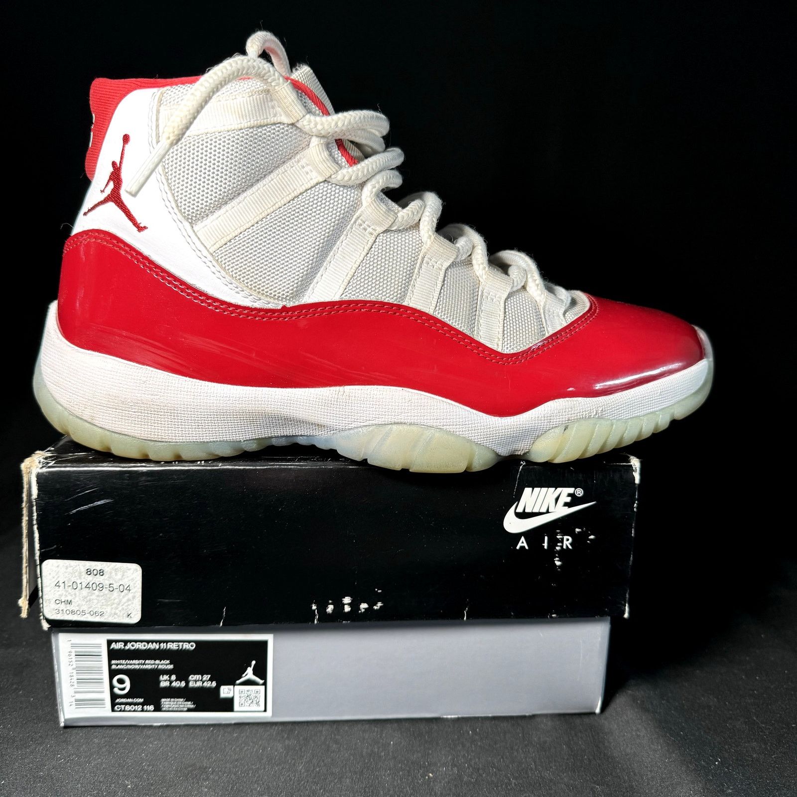 Size 9 - Nike Air Jordan 11 Retro Cherry 2022 Men's Shoes