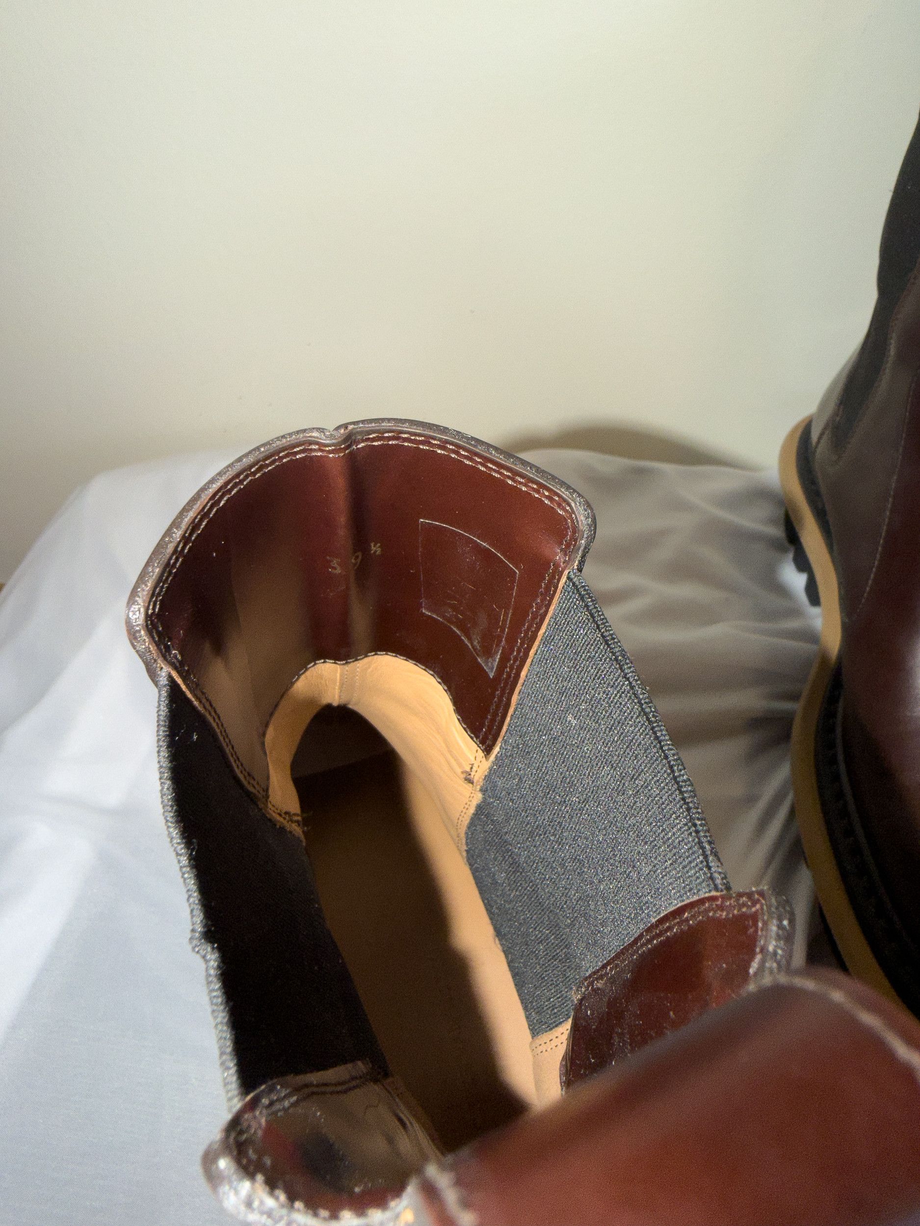 Dries Van Noten FW22 Brown Leather Chelsea Boots Size US 6.5 / EU 39-40 - 8 Thumbnail