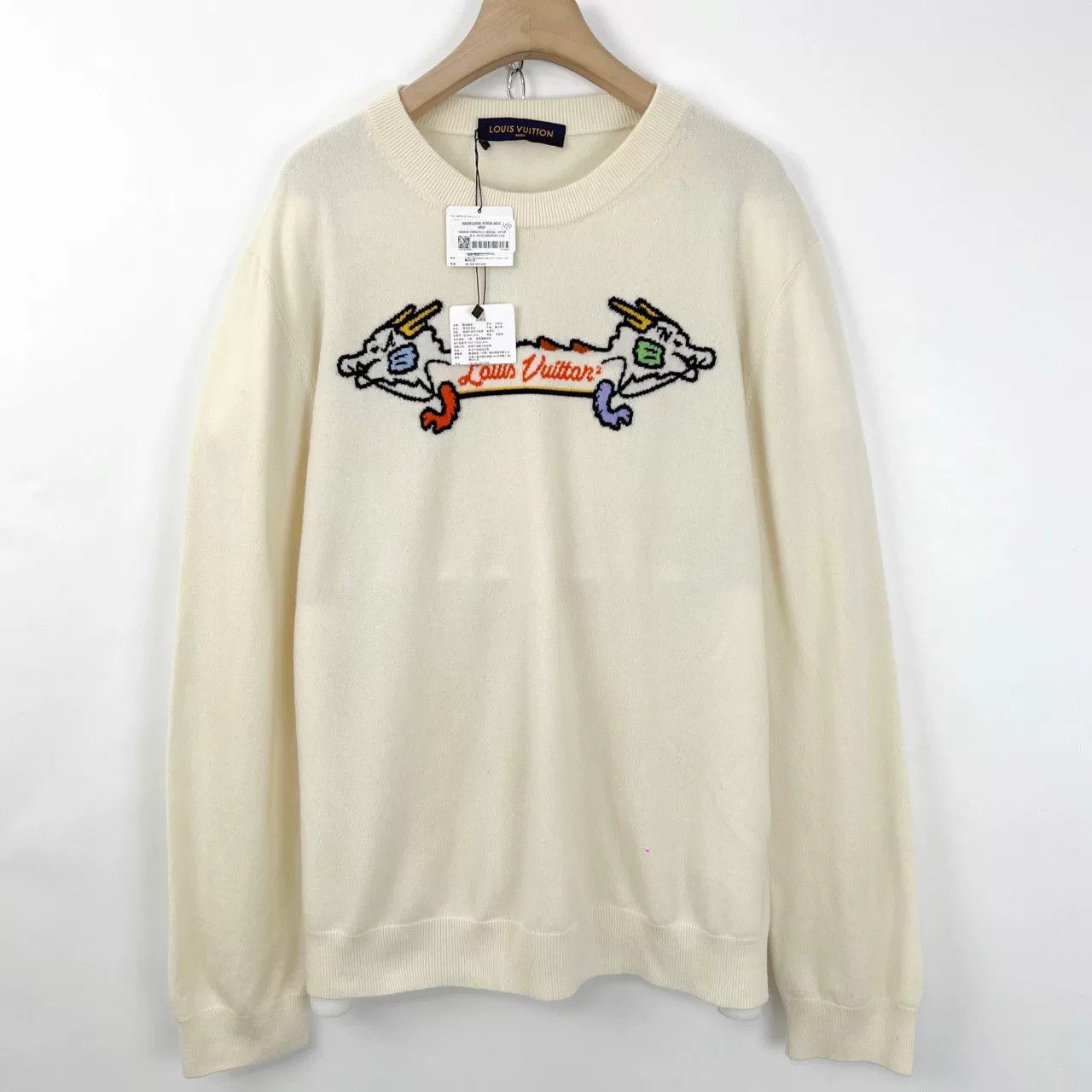 Louis Vuitton Louis Vuitton LV x Nigo2 Dragon Sweater Size US L / EU 52-54 / 3 - 1 Thumbnail