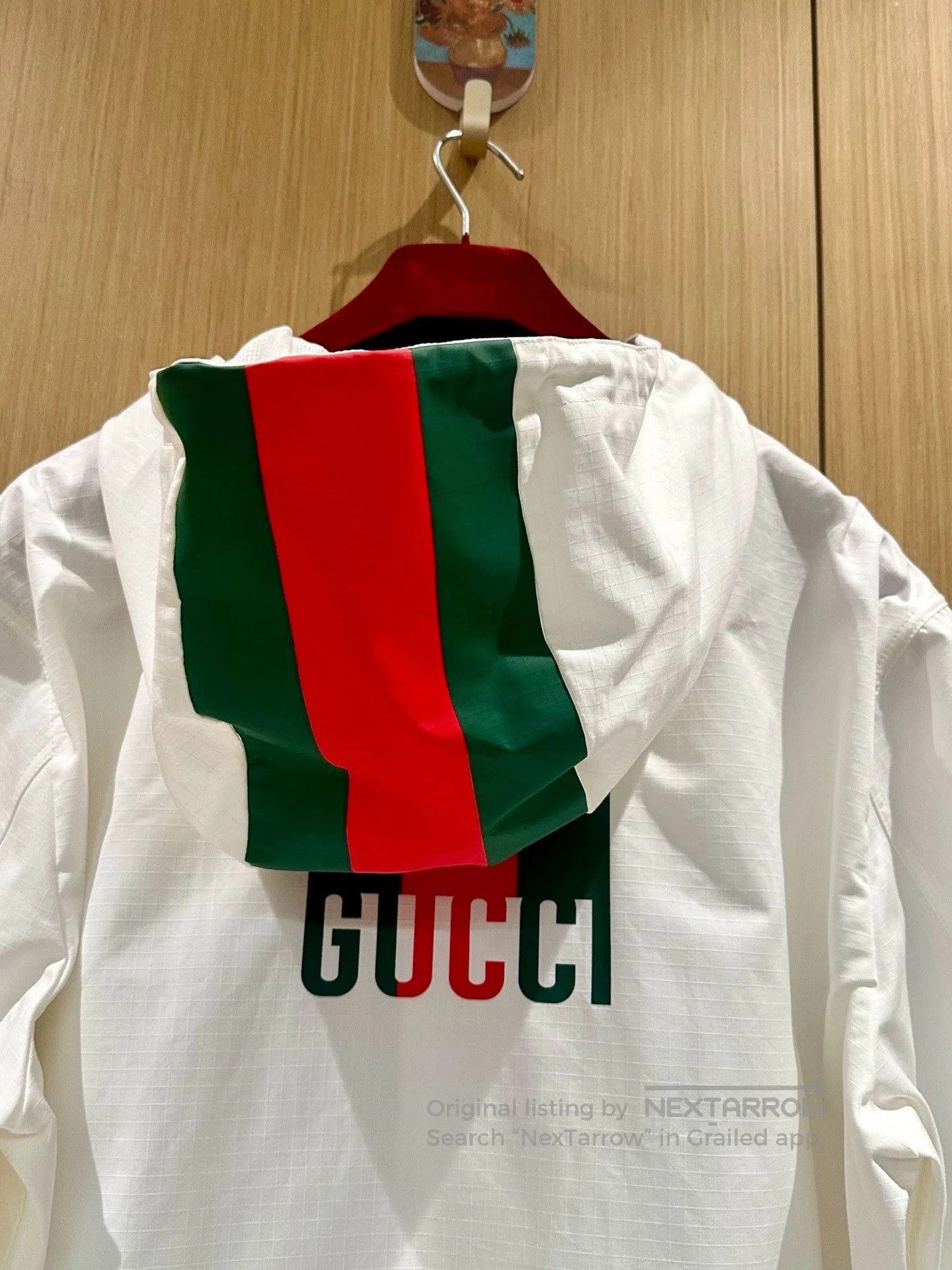 Gucci Gucci White Hooded Zip Jacket. Size US L / EU 52-54 / 3 - 8 Thumbnail