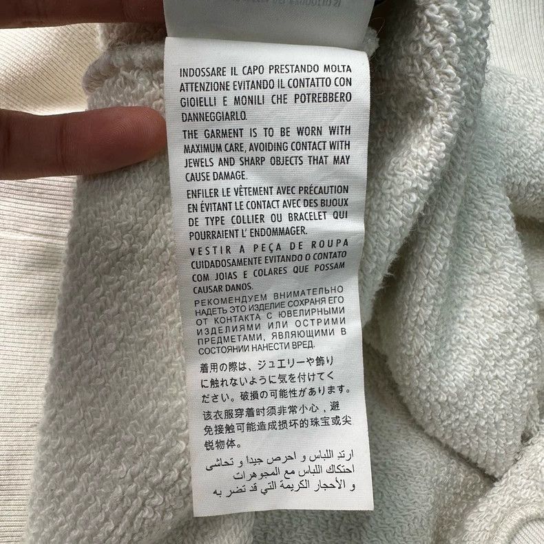 Gucci GucciSS20 Logo streamer embroidered sweatshirt Size US XS / EU 42 / 0 - 7 Thumbnail