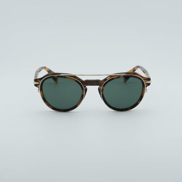 Rag & Bone Rag & Bone RNB6006/S 0086 QT Sunglasses Havana Square Frame Size ONE SIZE - 3 Thumbnail