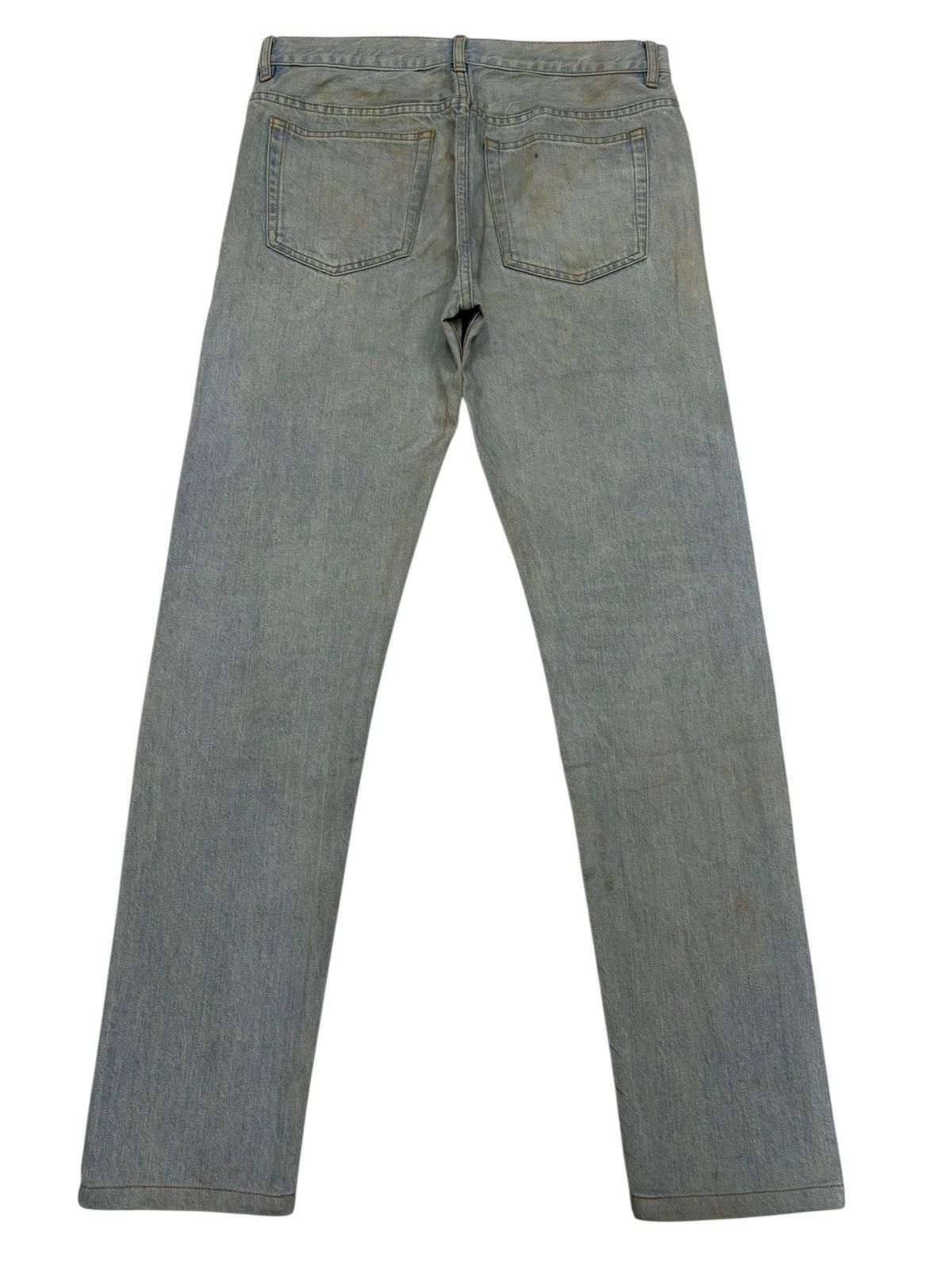 A.P.C. A.P.C Straight Leg Cut Mud Rusty Jeans Size US 30 / EU 46 - 8 Thumbnail