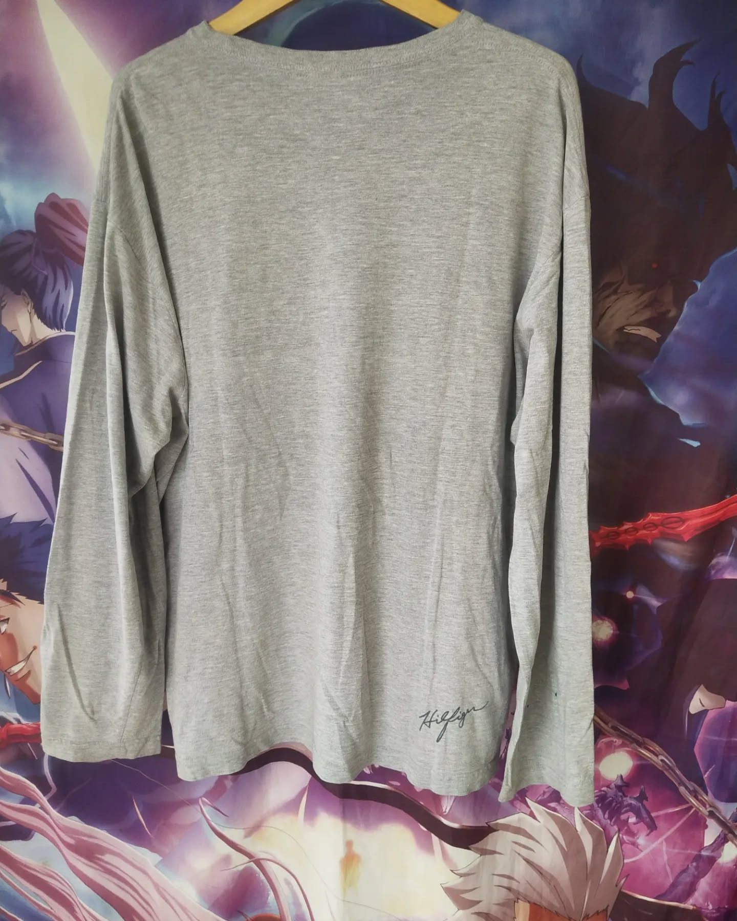 Tommy Hilfiger Tommy Hilfiger Vintage Denim Grey Longsleeve Size US XL / EU 56 / 4 - 3 Thumbnail
