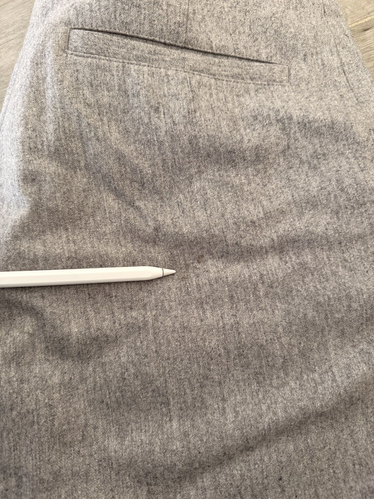 Reigning Champ Reigning Champ - Wool Flannel Ivy Trouser Gray Pants Size US 31 - 5 Thumbnail