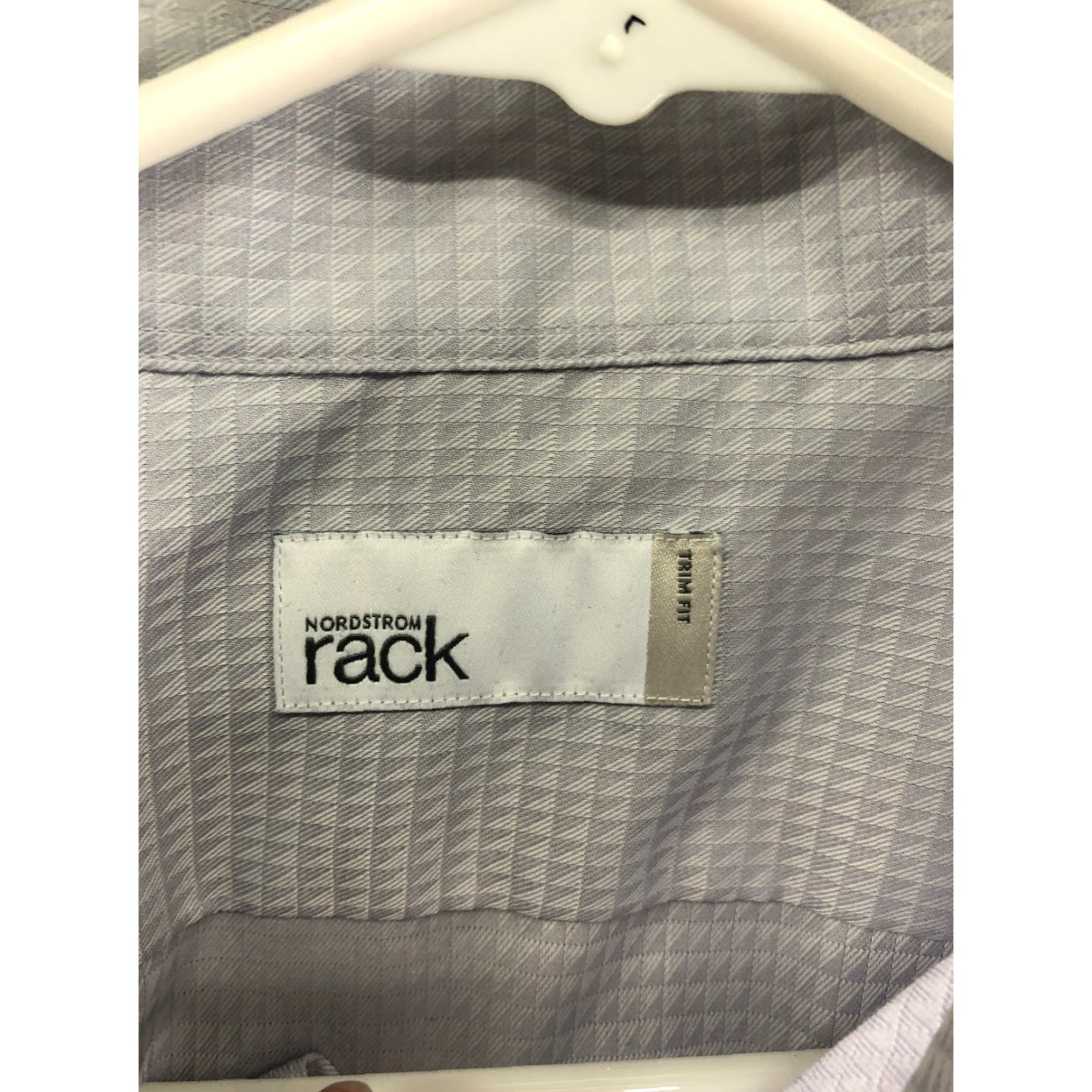 Nordstrom Nordstrom Rack Trim Fit Mens 17 34-35 Blue Long Sleeve Spread Collar Shirt Shirt Mens Blue Long Sleeve Spread Collar Shirt Size US XL / EU 56 / 4 - 6 Thumbnail