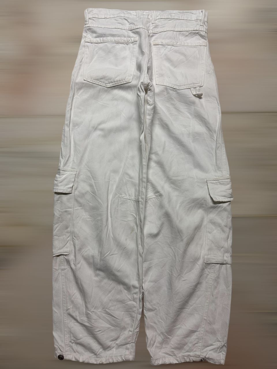 ZARA BAGGY BALLON CARGO MULTIPOCKET TRAVIS SCOTT STYLE