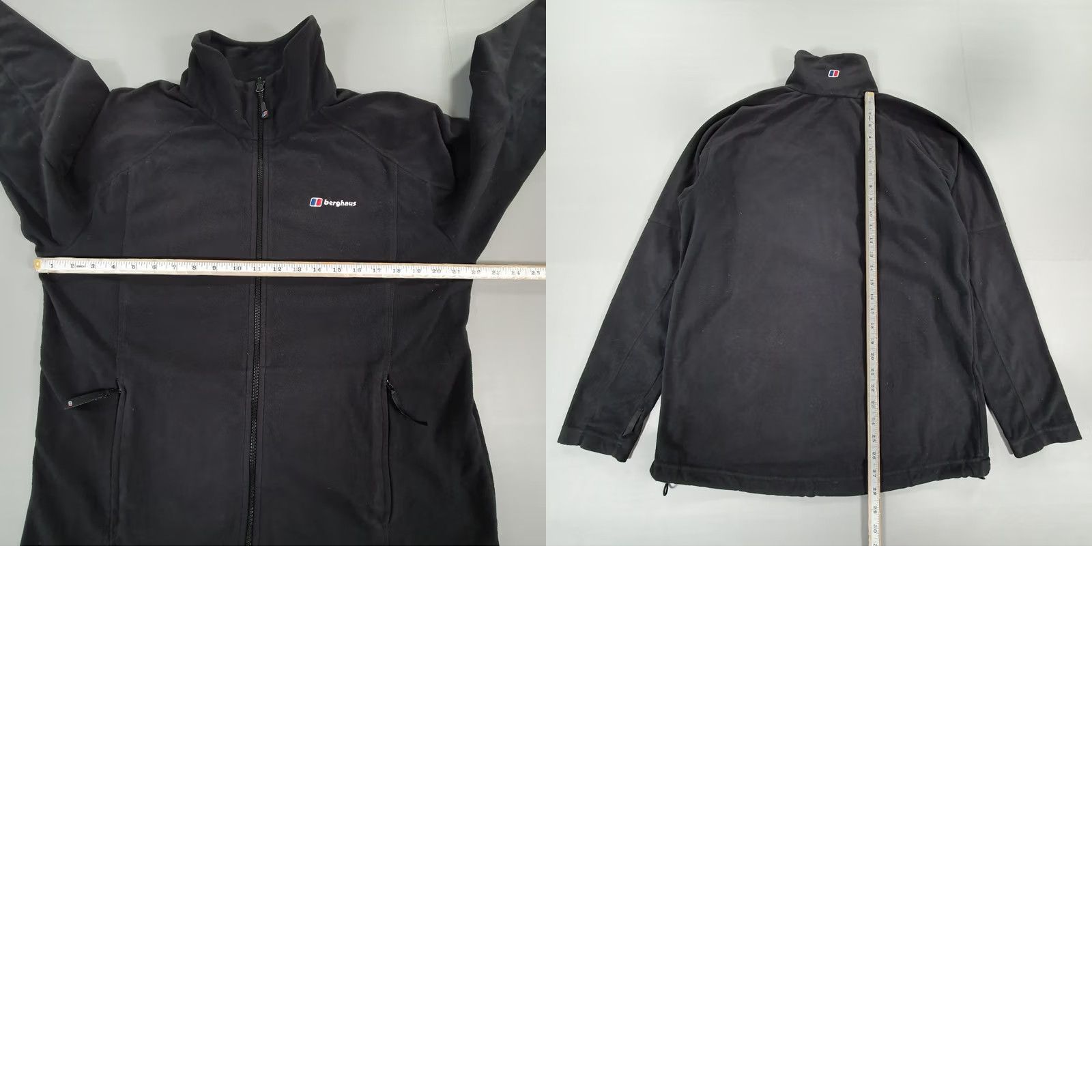 Berghaus Berghaus Mens Jacket Fleece Black Medium Full Zip Sweatshirt Lightweight Size US M / EU 48-50 / 2 - 8 Thumbnail