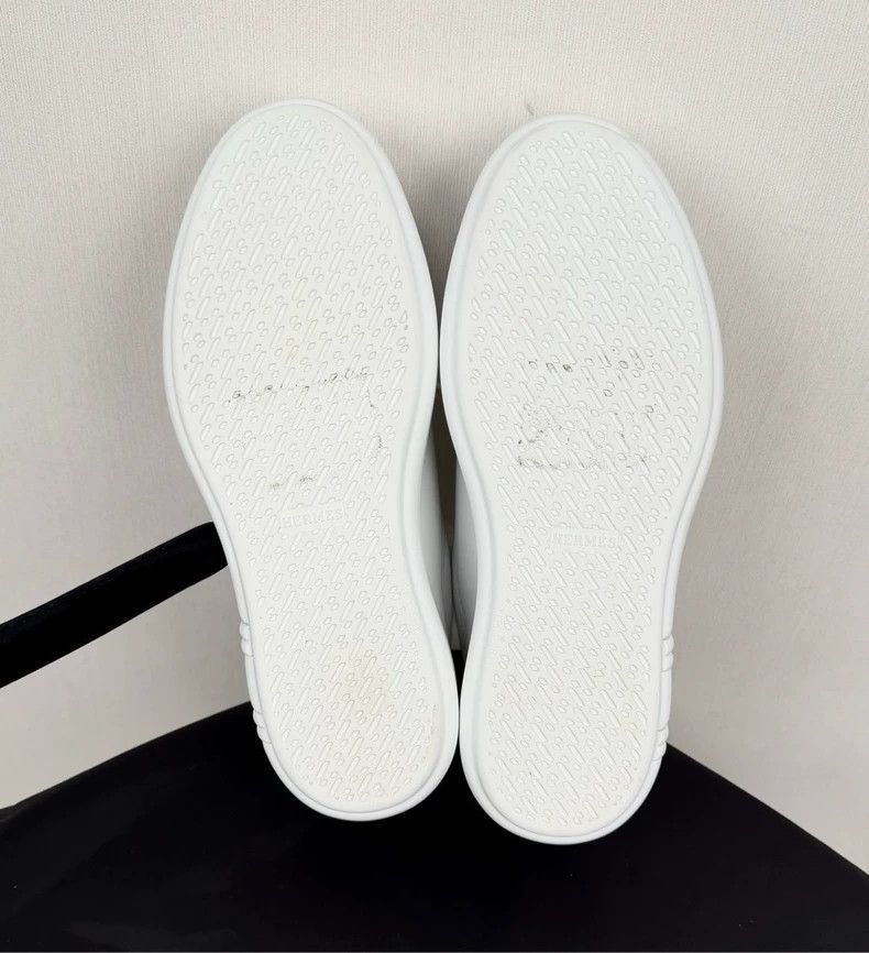 Hermes Hermes White Sneakers Size 38-2506 Size US 7 / EU 40 - 5 Thumbnail