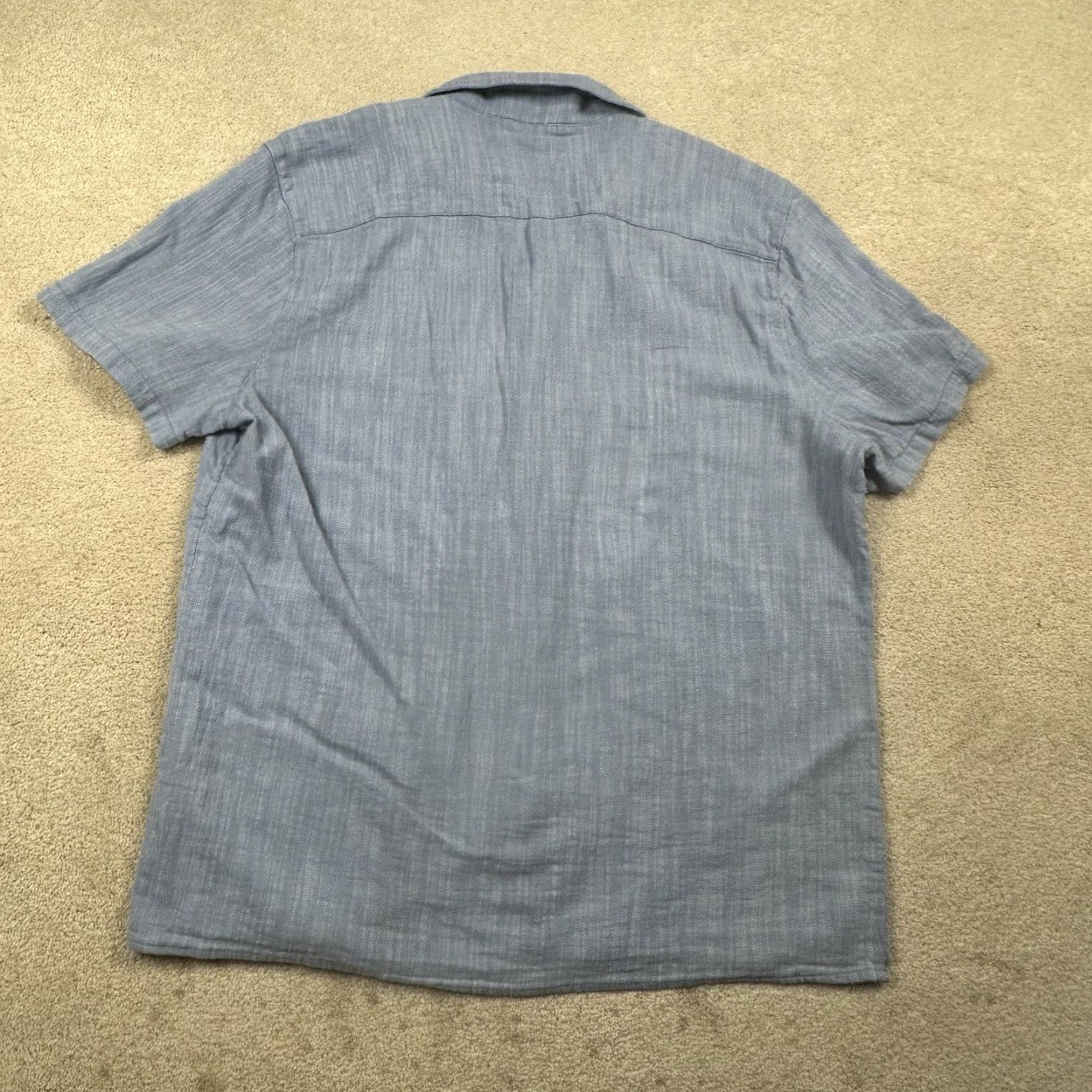 Marine Layer Marine Layer Button Up Shirt Mens Marge Blue Camp Medium Large Size US M / EU 48-50 / 2 - 3 Thumbnail
