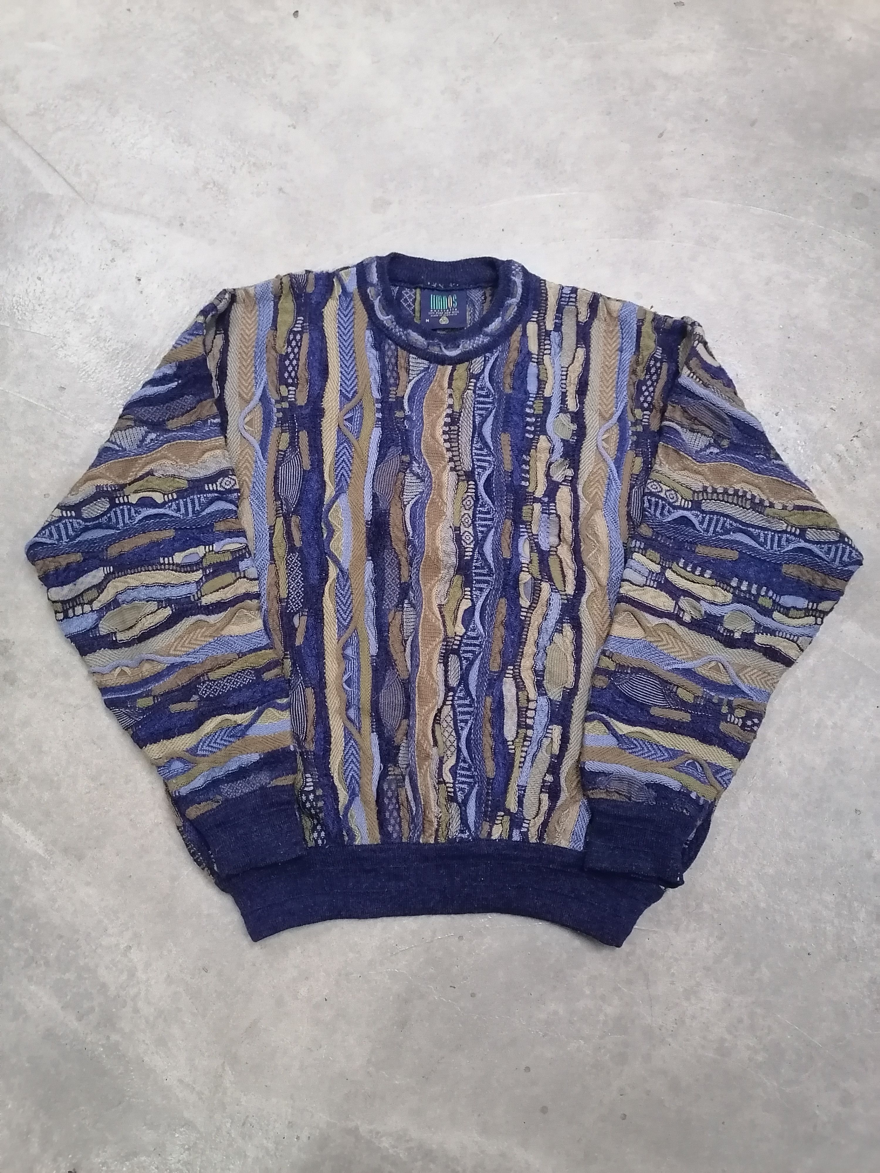 Coogi × Rap Tees Vintage Limnos Wool Knitwear🔥COOGI Style Size US M / EU 48-50 / 2 - 2 Thumbnail