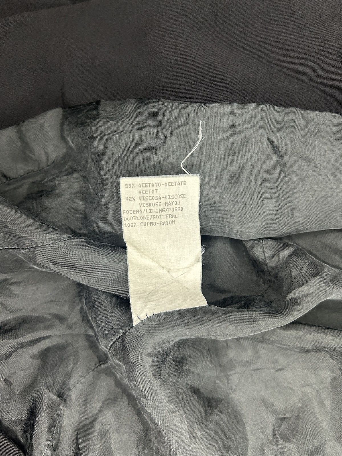 Emporio Armani 90s Fluid Blazer Size S / US 4 / IT 40 - 8 Thumbnail