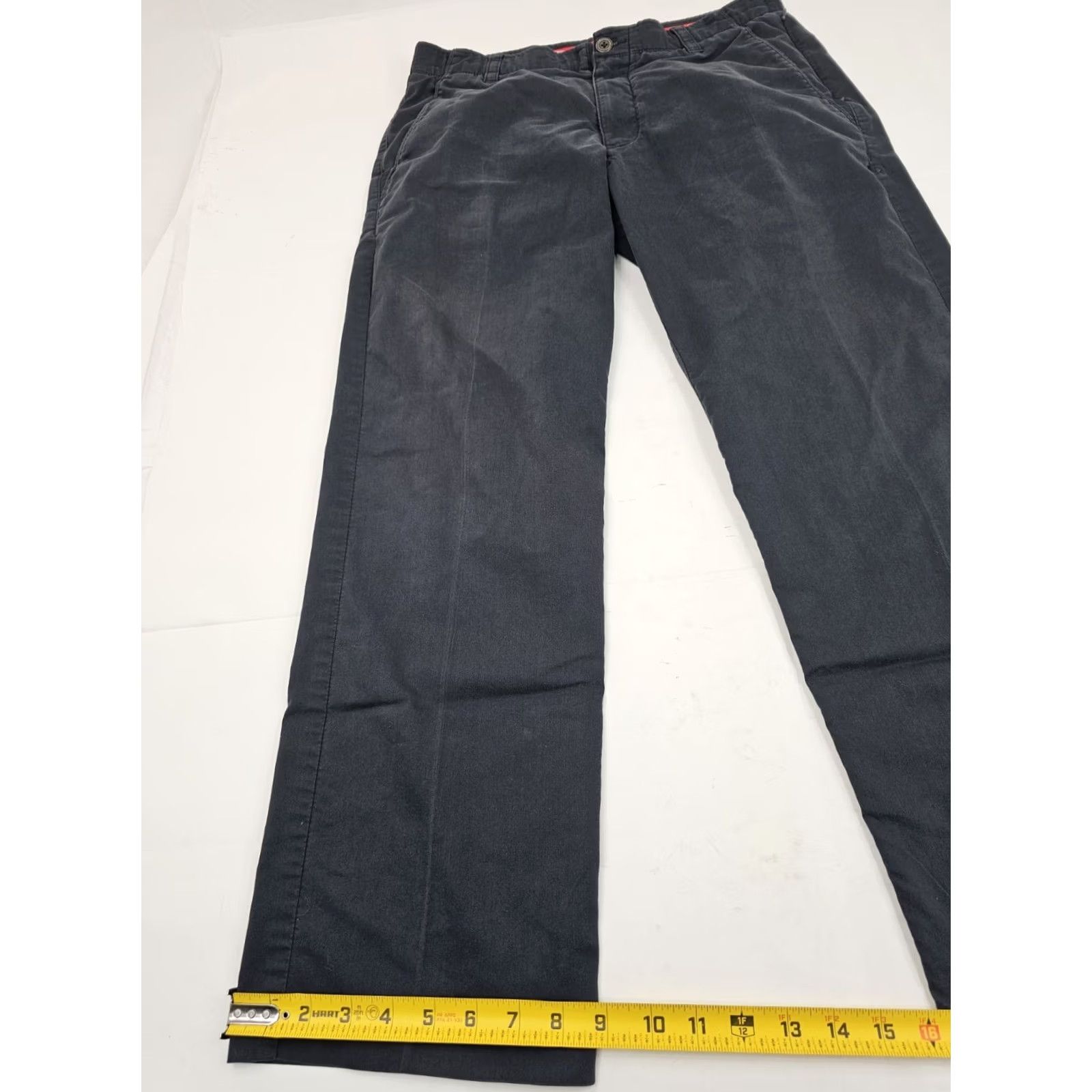 Under Armour Under Armour Stretch Chino Golf Pants Men 33X29 Washed Black Regular Fit Straight Leg Chino Golf Style Stretch Twill Pants Mens Black 90s Size US 33 - 2 Thumbnail