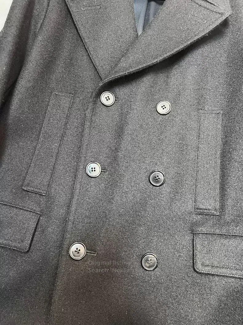 Saint Laurent Paris Saint Laurent Paris Wool Double-Breasted Trench Coat Jacke Size US M / EU 48-50 / 2 - 4 Thumbnail