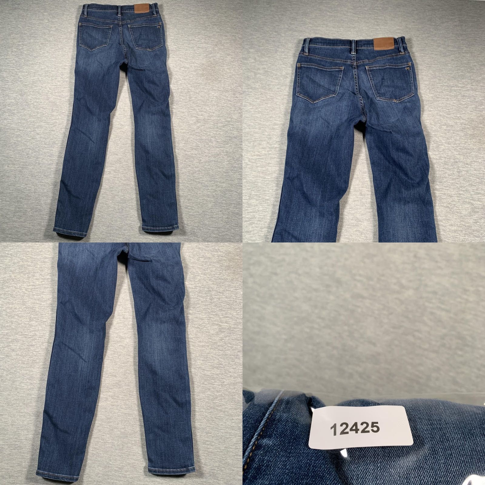 Madewell Madewell Jeans Womens 27 Medium Wash Blue 10-Inch High-Rise Skinny Denim Size 27" / US 4 / IT 40 - 9 Thumbnail