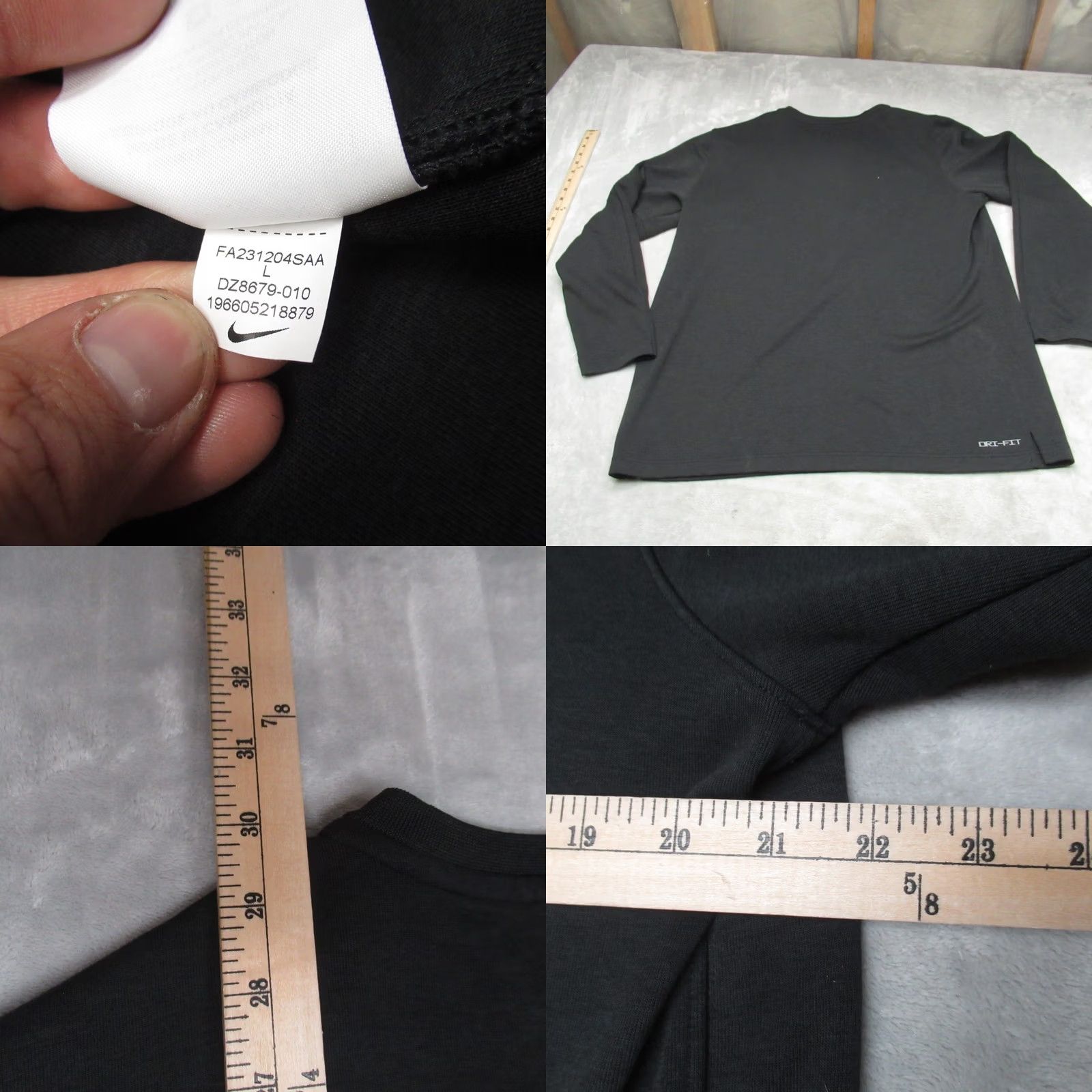 Nike Nike Dri-FIT Jacket Men L Black 1/4 Zip Performance Lightweight CU Buffaloes Sports Football Activewear Casual Mens Size US L / EU 52-54 / 3 - 8 Thumbnail