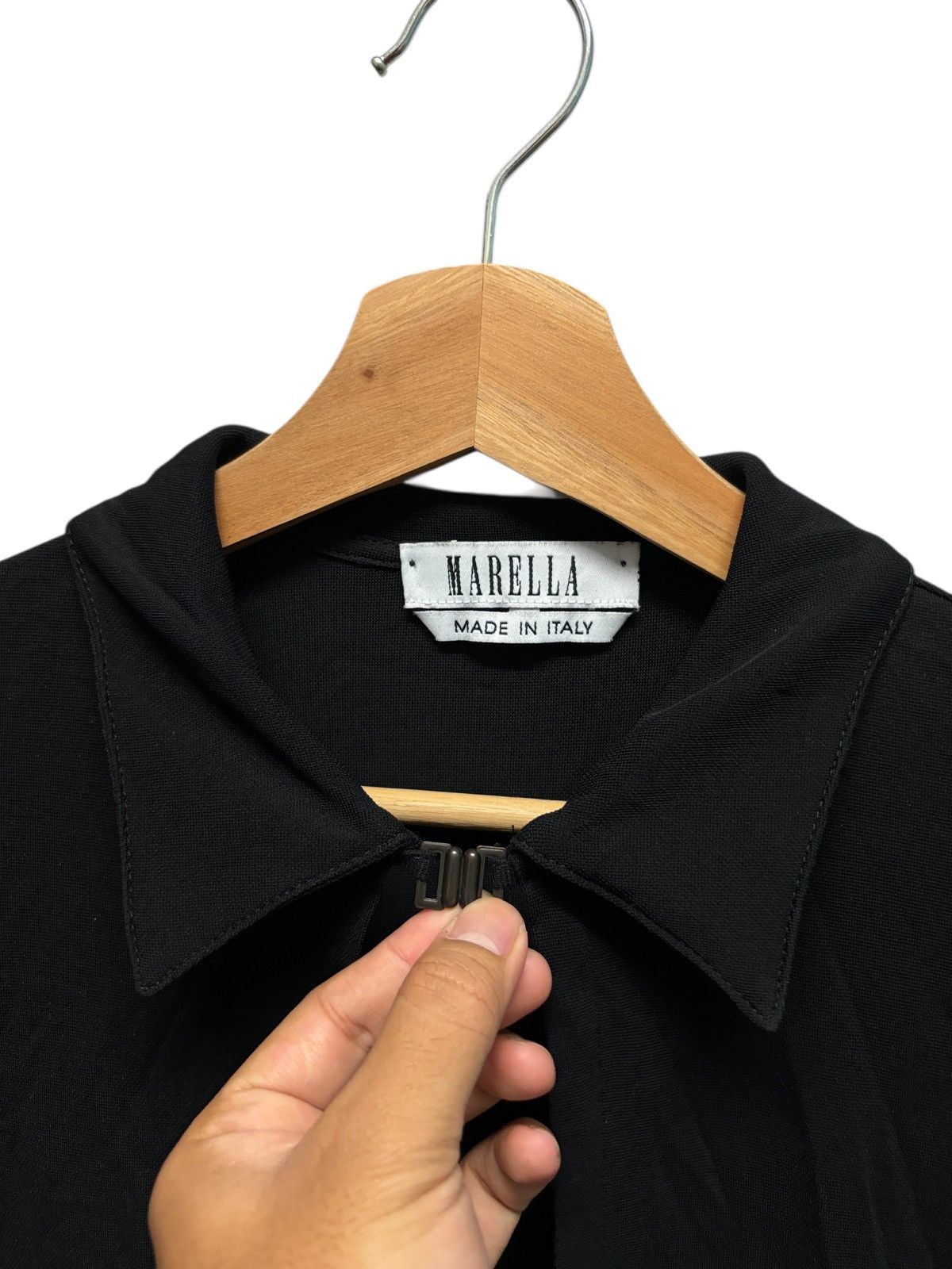 Marella Marella Rayon Crop Blouse Size S / US 4 / IT 40 - 2 Thumbnail