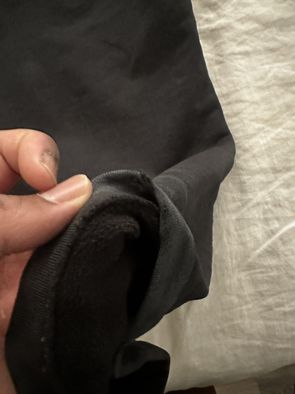 Essentials Fear of God Essentials Logo Black Wide-Leg Sweatpants – XXL Size US 40 / EU 56 - 5 Thumbnail
