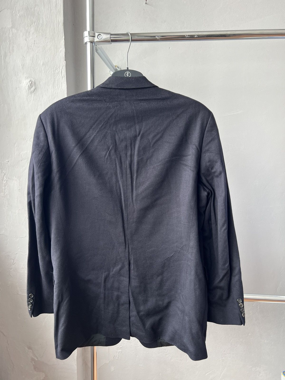 Loro Piana Vintage Hugo Boss by Loro Piana Wool Mens Blazer Jacket 52 Size 52L - 11 Thumbnail