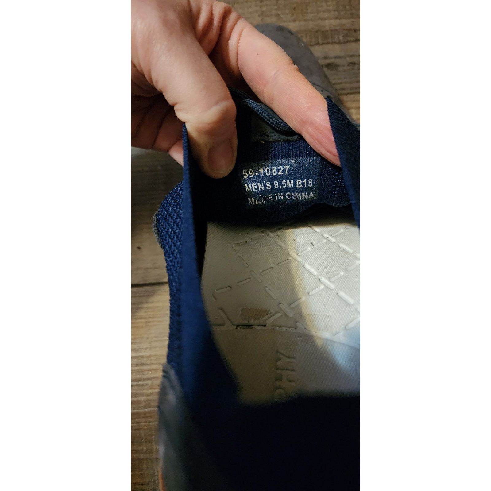 Johnston & Murphy J. Murphy Mens Blue Suede Shoes. Size 9.5. Sh1 Size US 9.5 / EU 42-43 - 6 Thumbnail
