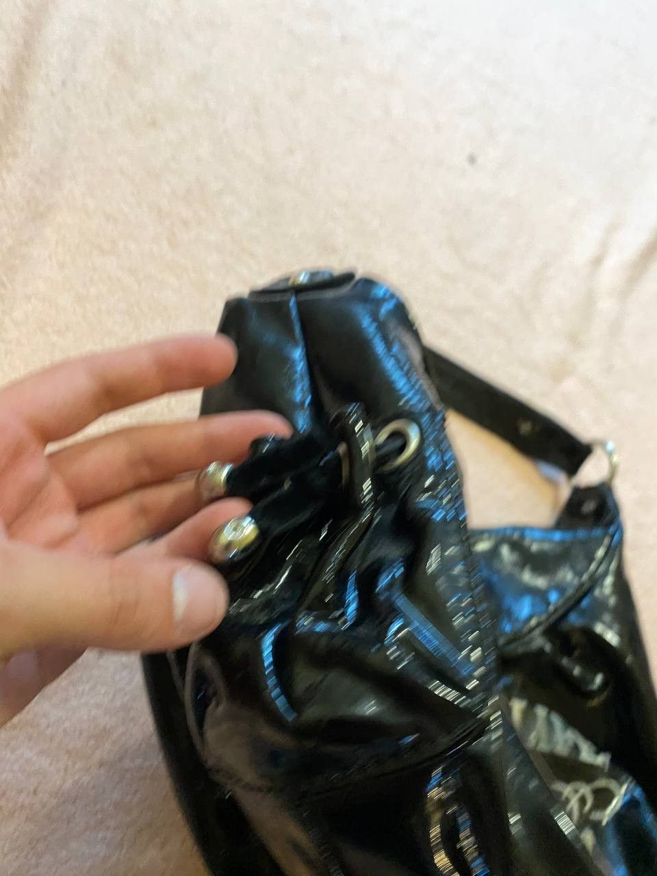 Juicy Couture Juicy couture rare vintage velour and Leather bag Size ONE SIZE - 4 Thumbnail