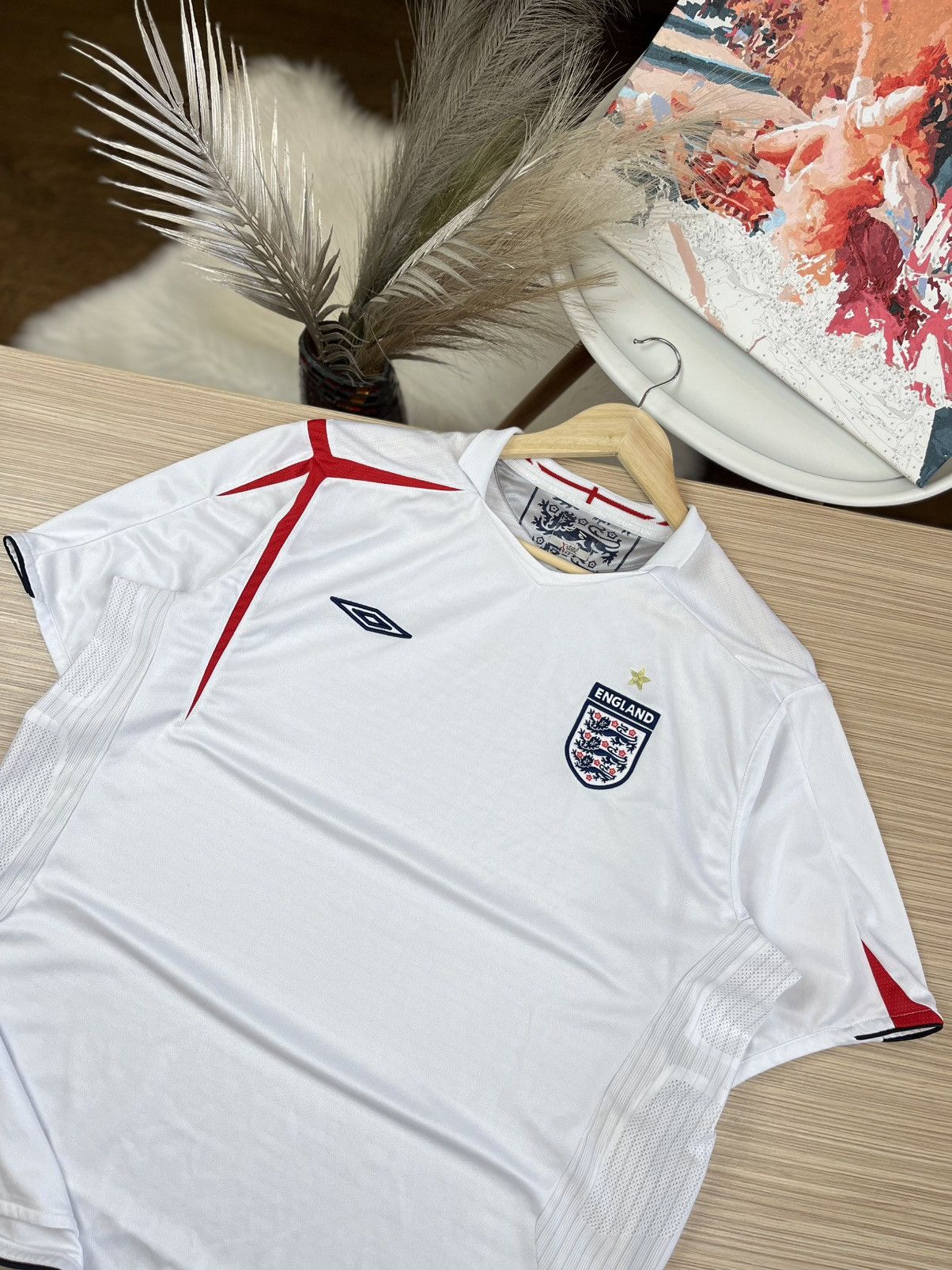 Umbro × Vintage Vintage Umbro England Team Football Jersey Y2K Size US XL / EU 56 / 4 - 2 Thumbnail