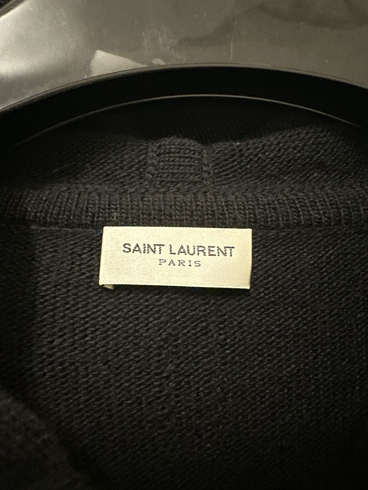 Saint Laurent Paris Saint Laurent 2013 Cashmere Lamb leather elbow Hoodie L Size US L / EU 52-54 / 3 - 3 Thumbnail