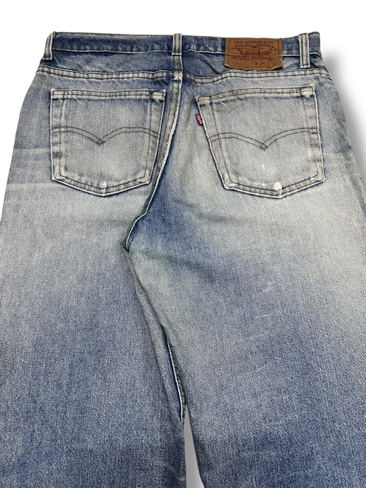 Levi's Vintage Levi's Distressed Baggy Loose Fit With Faded Wash Size US 31 - 6 Thumbnail