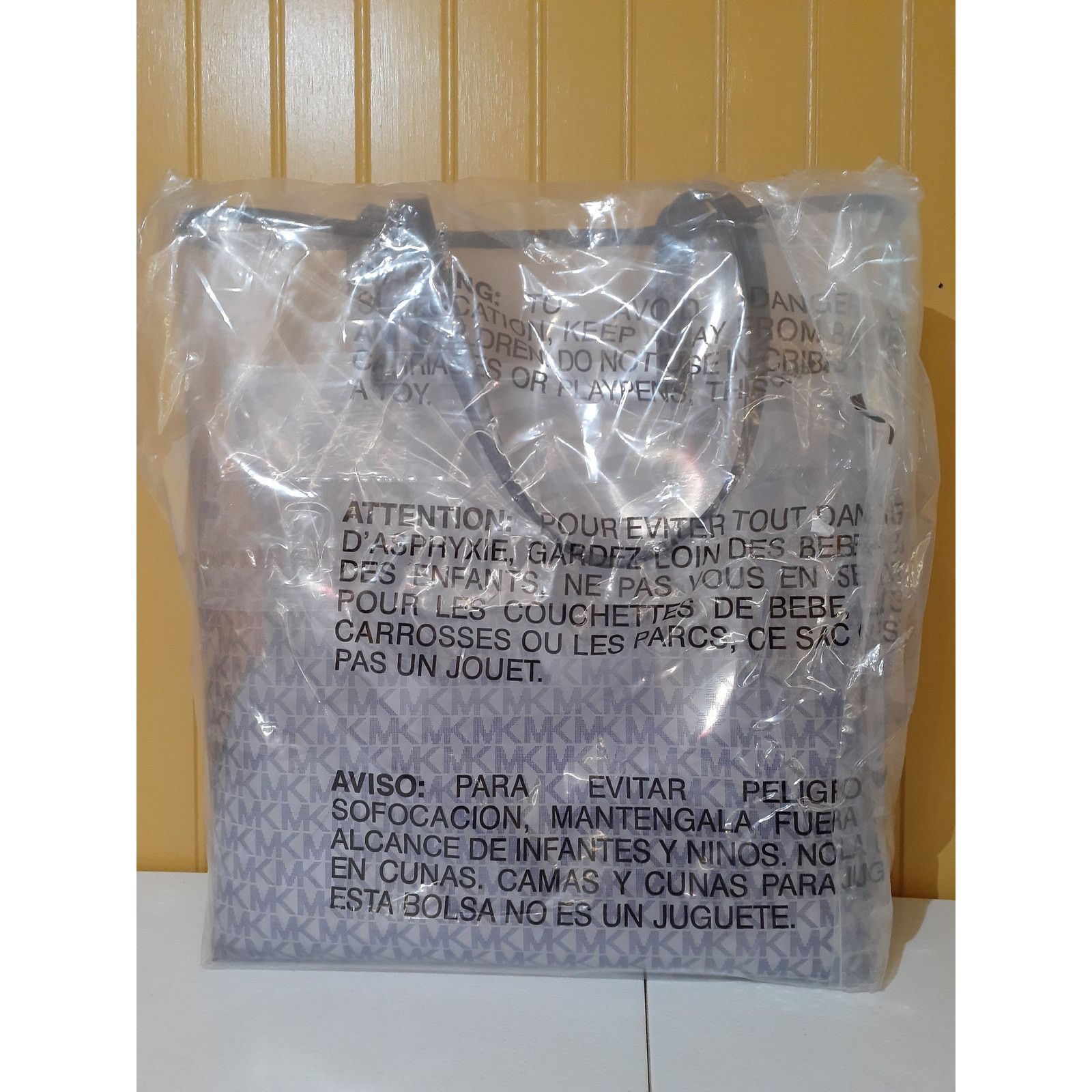 Michael Kors Michael Kors The Michael Bag Large Tote Chambray/Navy Bag Size ONE SIZE - 2 Thumbnail