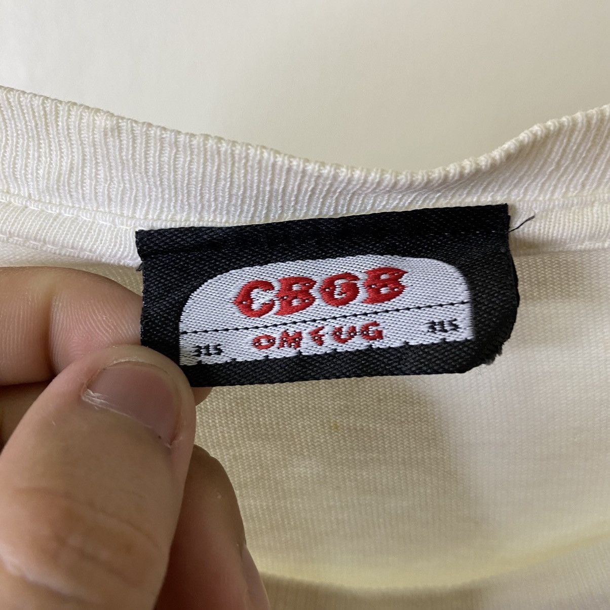 Vintage Vintage 2000s CBGB Omfug Music Club LS T Shirt Size US M / EU 48-50 / 2 - 3 Thumbnail