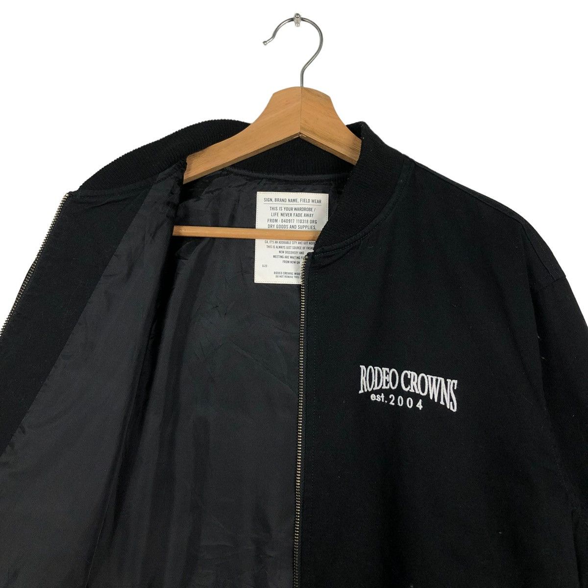 Cartoon Network 🔥Rare Bomber Jacket Rodeo Crowns Mickey Mouse Big Logo Size US M / EU 48-50 / 2 - 9 Thumbnail