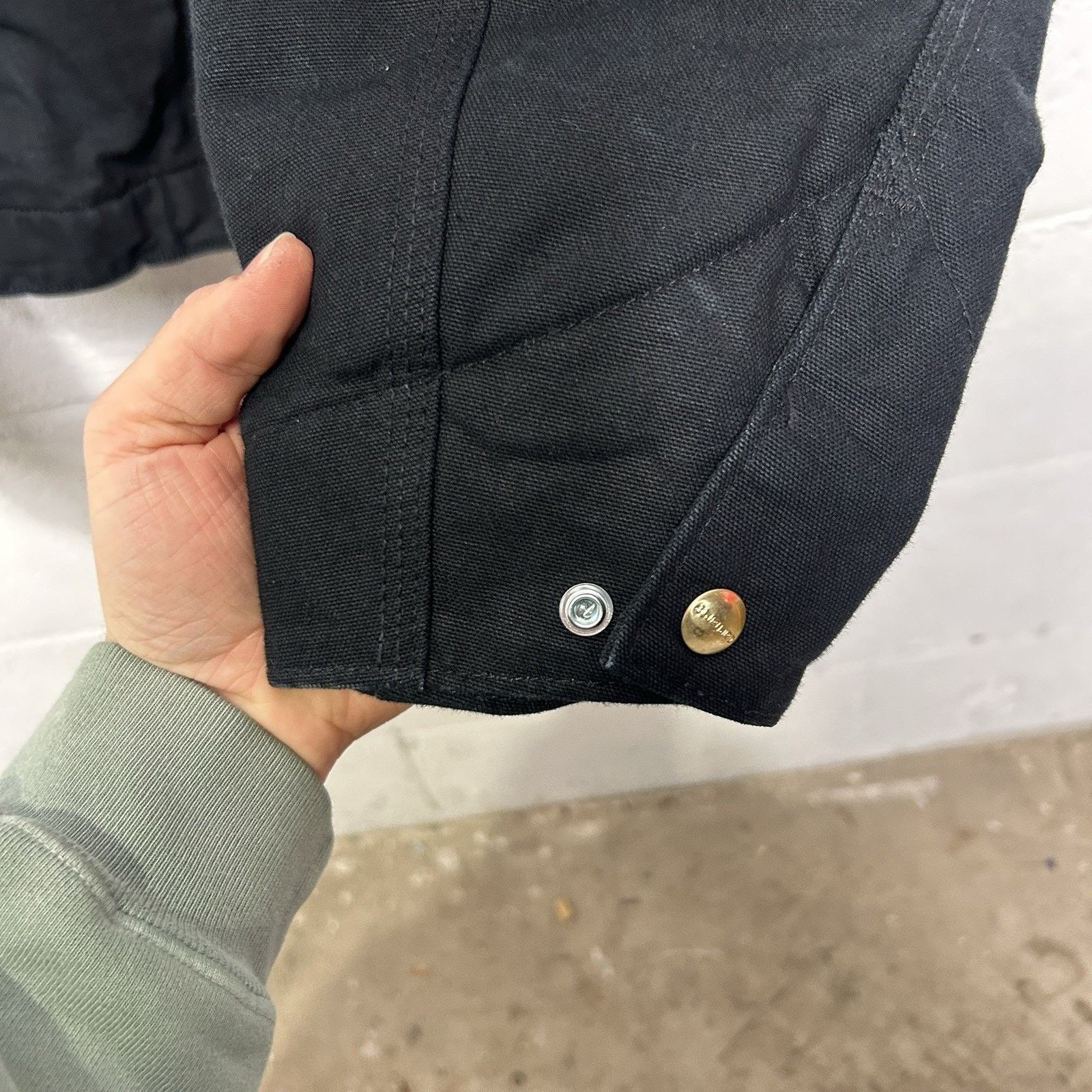 Carhartt Carhartt Blanket-Lined Detroit Jacket “Black” J001-BLK Size US L / EU 52-54 / 3 - 4 Thumbnail