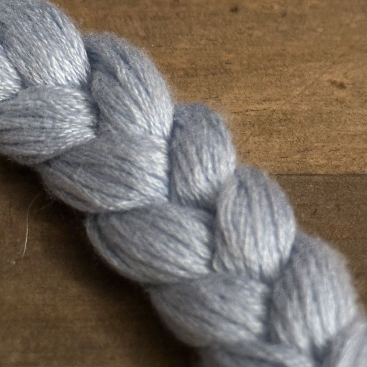 Other Light blue soft yarn braided collar necklace Size ONE SIZE - 4 Thumbnail