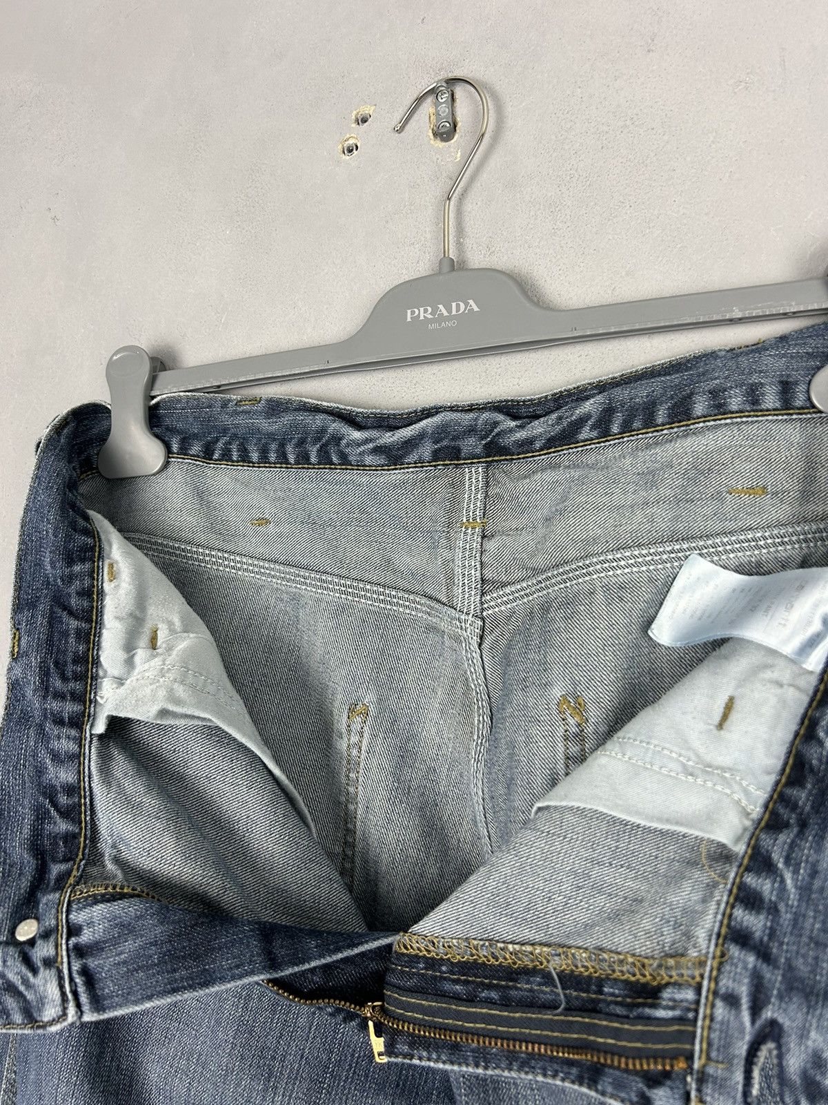 Carhartt Carhartt TRAX Carpenter Jeans 33x32 Blue Faded Distressed Size US 33 - 11 Thumbnail