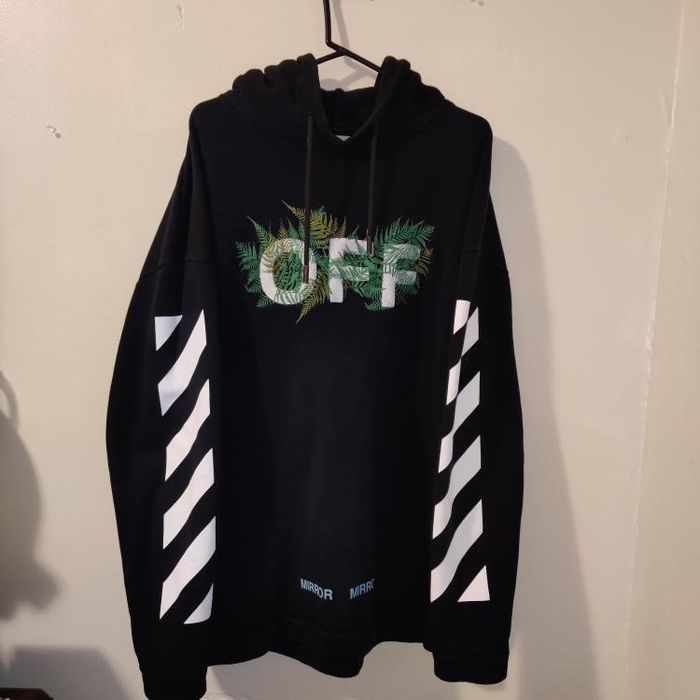 Off white shop fern hoodie