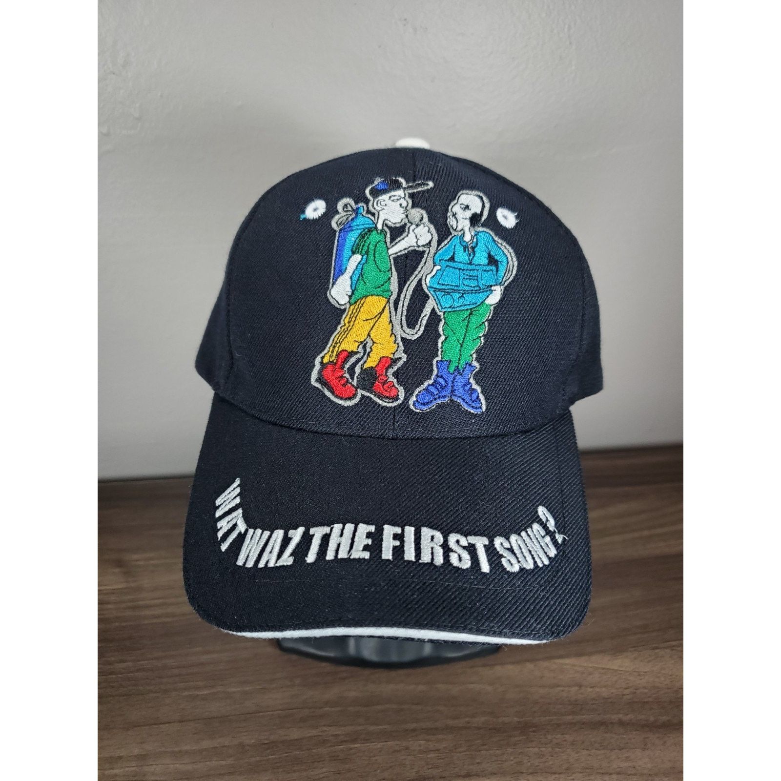 RASCALS' "Wat Was The First Song?" Hat Cap Reggae Homies Hip Hop Rap Size ONE SIZE - 2 Thumbnail