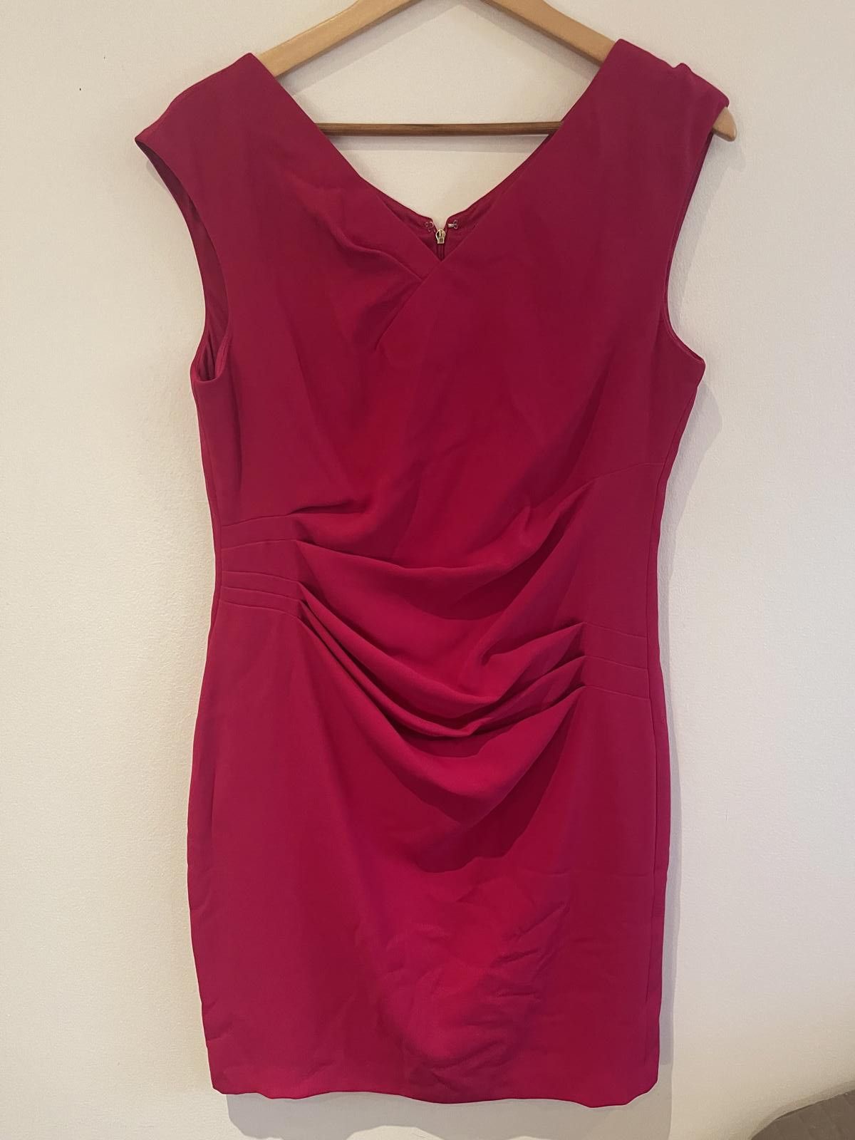 Designer Ivanka Trump hot pink dress Size XL / US 12-14 / IT 48-50 - 1 Thumbnail