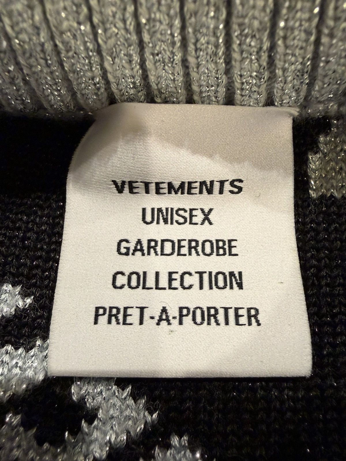Vetements Vetements AOP Knit Sweater Size US M / EU 48-50 / 2 - 3 Thumbnail