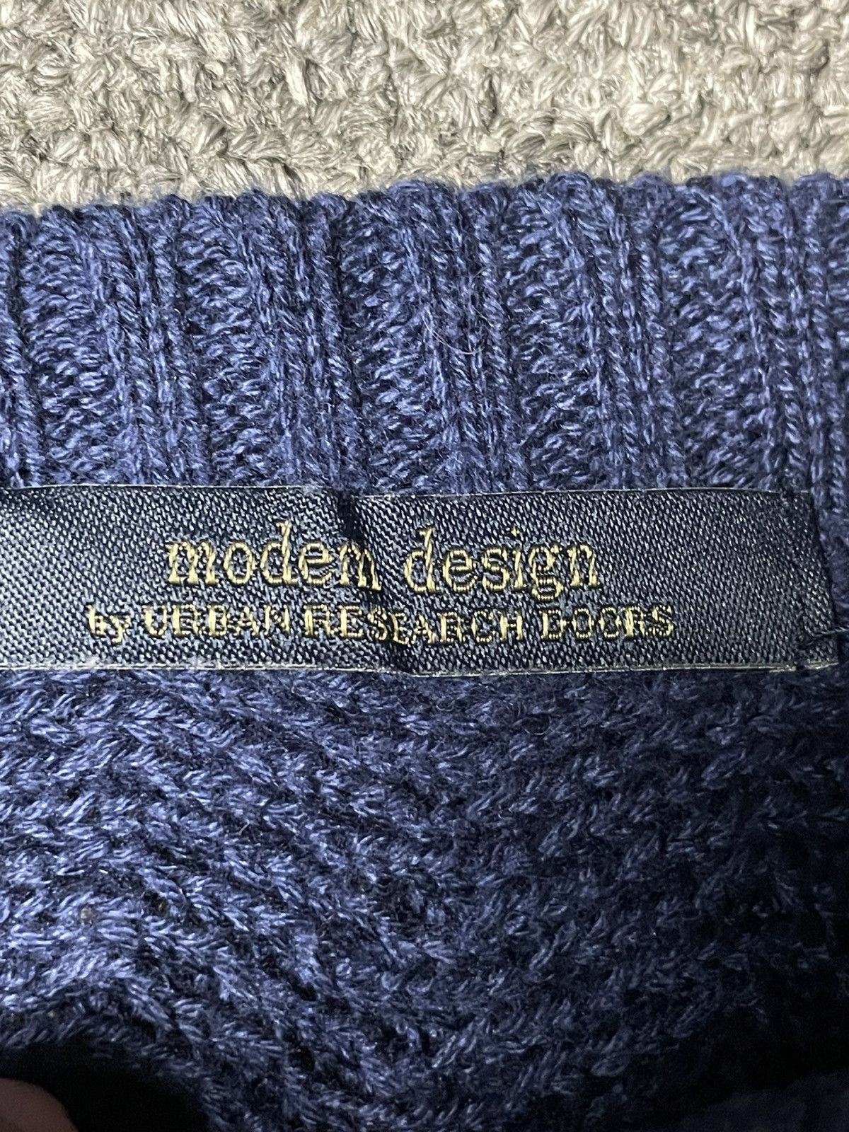 Designer × Japanese Brand × Vintage Modern Design Knitted Short Sleeve Shirts (44) Size US XXS / EU 40 - 5 Thumbnail