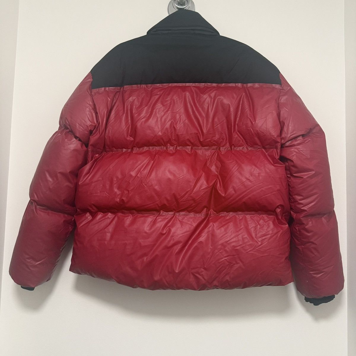 Prada PRADA SPORT LINEA ROSSA Logo patch Down jacket Black Red Size US L / EU 52-54 / 3 - 2 Thumbnail