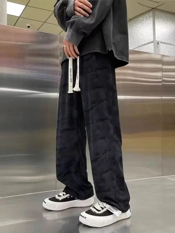 VIBE Black High Street Vintage Loose Casual Pants Size US 29 - 1 Thumbnail