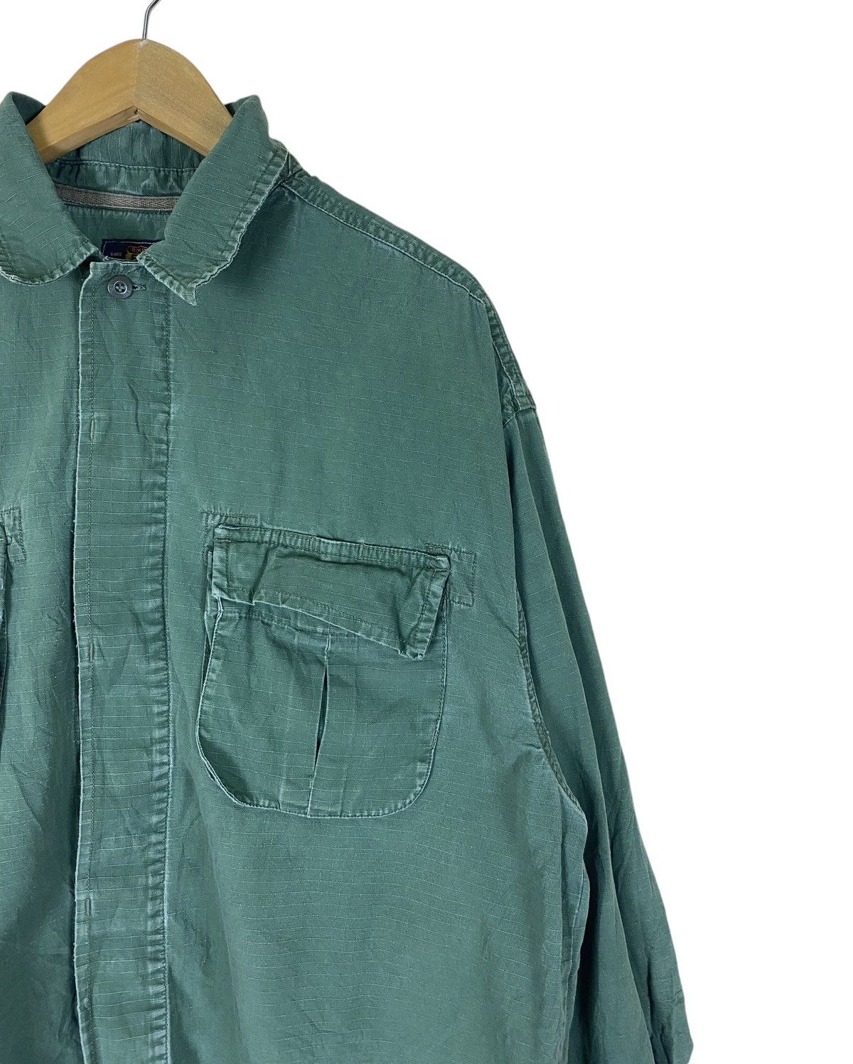 Route 66 × Vintage Vintage Style Route 66 Double Pocket Long Sleeve Shirt Size US L / EU 52-54 / 3 - 2 Thumbnail