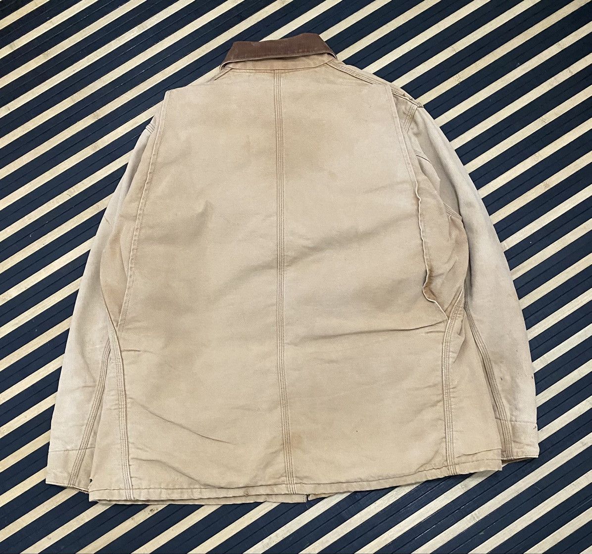 Carhartt 🔥Vintage Carhartt Blanket Lined Chore 4 Jacket Size US XL / EU 56 / 4 - 2 Thumbnail