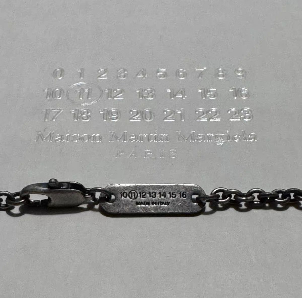 Maison Margiela MAISON MARTIN MARGIELA Sculptural Belt-Buckle Necklace Size ONE SIZE - 5 Thumbnail