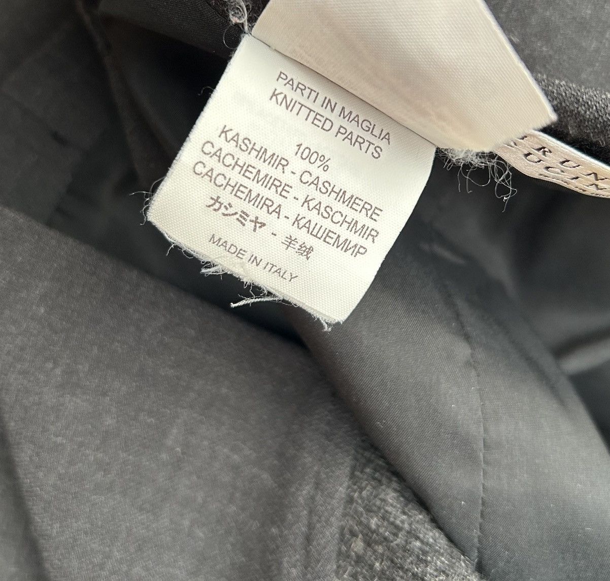 Brunello Cucinelli Brunello Cucinelli Pencil Skirt Charcoal Wool Cashmere Blend Size 32" / US 10 / IT 46 - 7 Thumbnail