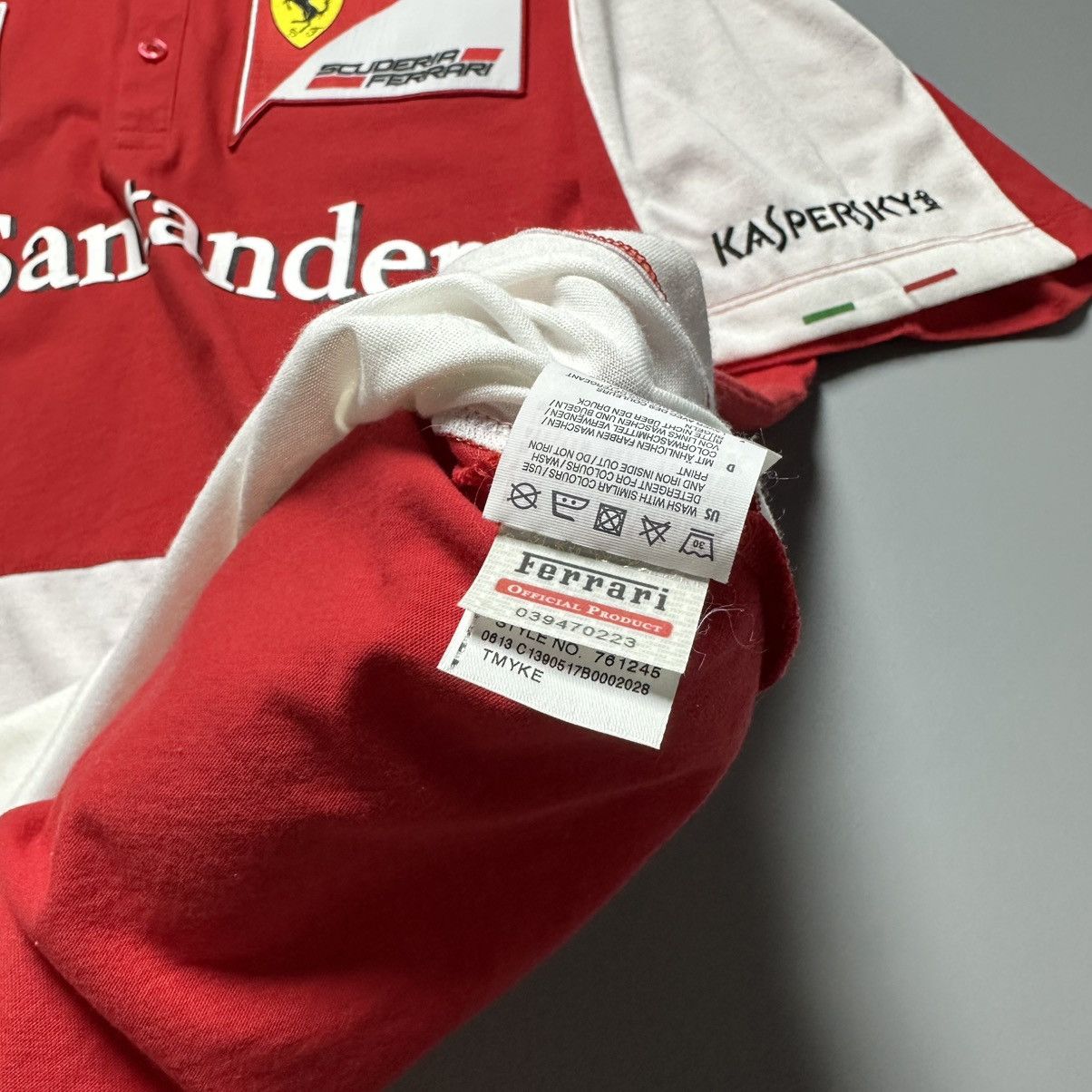 Puma PUMA Men's Sportwear Polo Scuderia Ferrari F1 Team 2013 Size US XL / EU 56 / 4 - 12 Thumbnail
