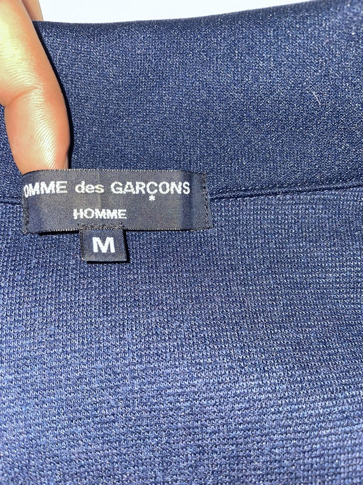 Comme des Garcons Homme AW03 Comme Des Garçon Homme Navy Trucker Jacket👕 *Very RARE* Size US M / EU 48-50 / 2 - 11 Thumbnail