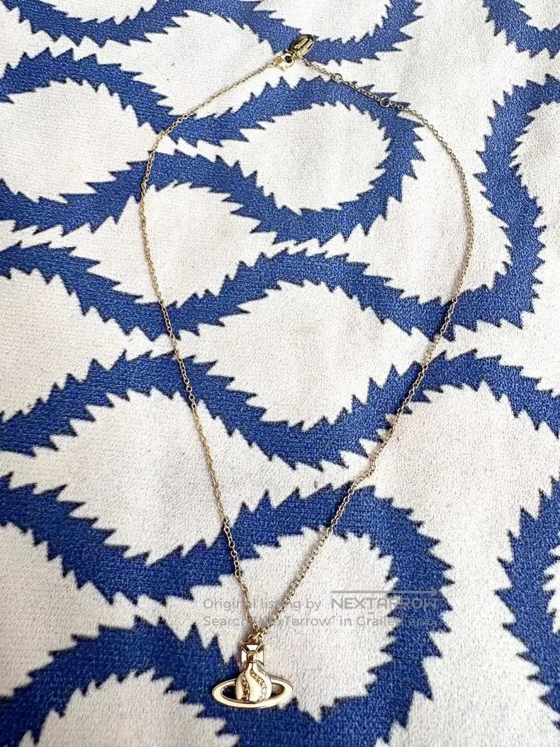 Vivienne Westwood Vivienne Westwood Vintage Saturn Necklace. Size ONE SIZE - 3 Thumbnail