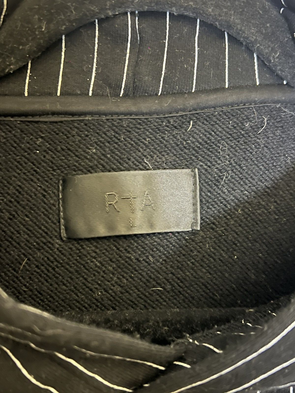 Designer × Rta RTA Pinstripe Hoodie Size US L / EU 52-54 / 3 - 6 Thumbnail
